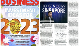孙宇晨接受《新加坡商业评论》专访：区块链与传统金融业的整合对行业发展至关重要